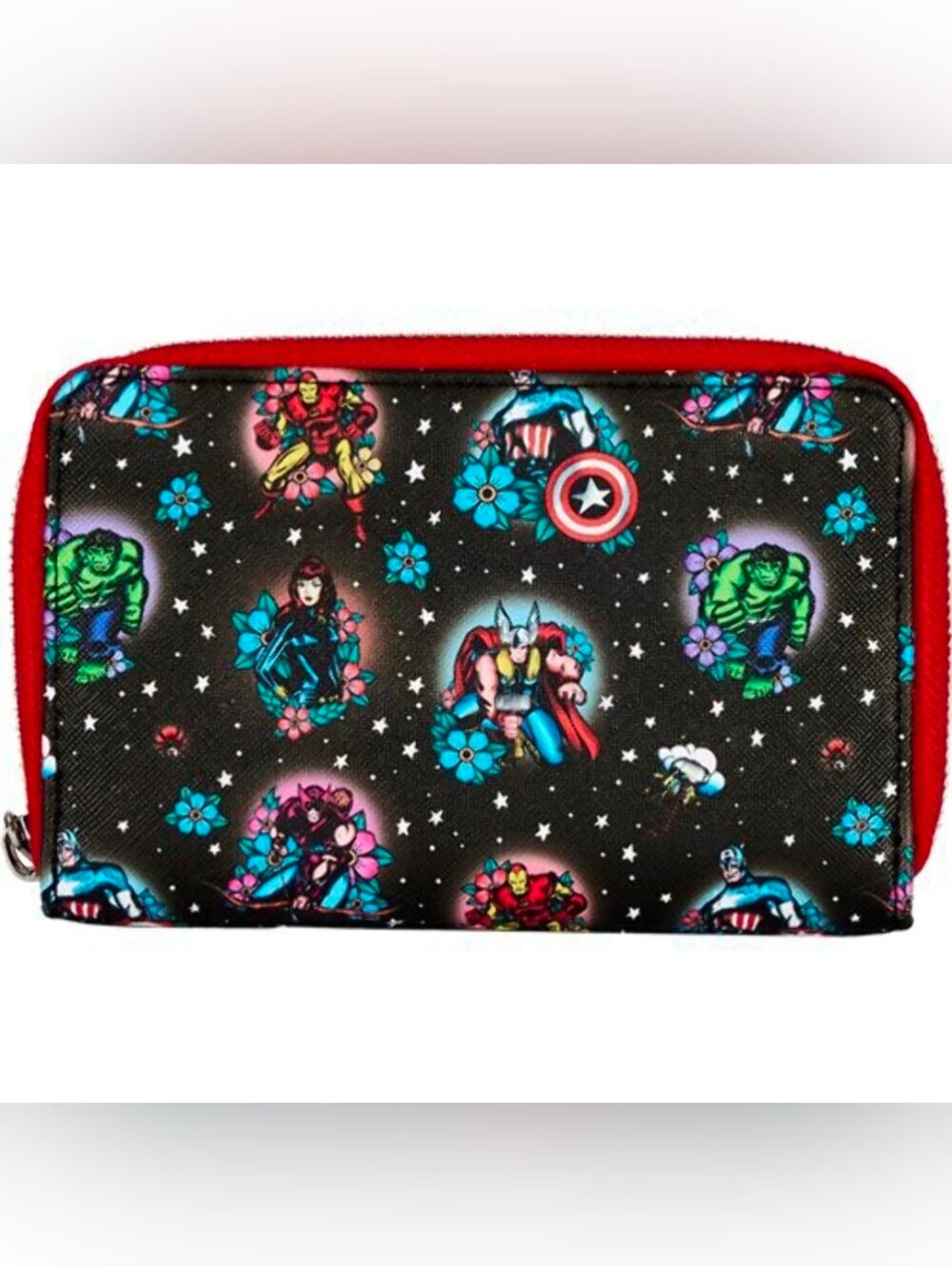 Loungefly Marvel Avengers Tattoo Wallet NWT